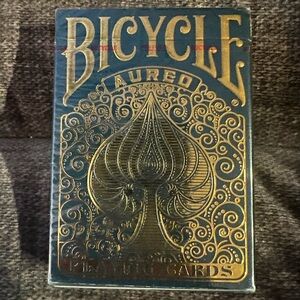 Bicycle Aureo Playing Cards - Gold and Blue